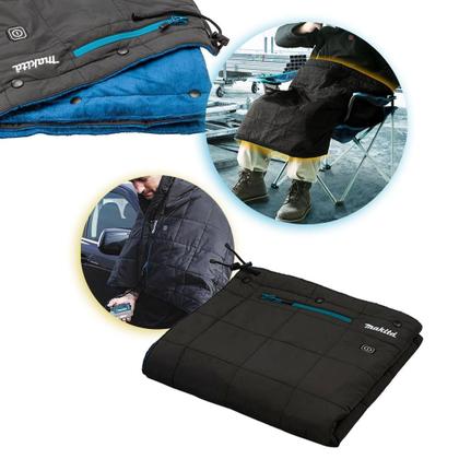 Imagem de Kit Clx224Sax Makita Paraf Df333D + Ch Impcto Td110D + Manta