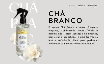 Imagem de Kit Coala Chá Branco Difusor de Aromas 100ml e Home Spray para Tecidos 260ml. Cheiro Agradavel Por Mais Te