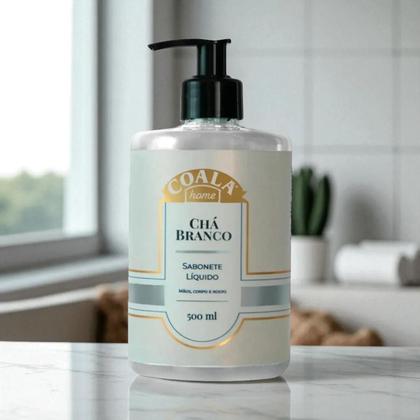 Imagem de Kit Coala Sabonete Líquido 500ml + Difusor de Aromas 100ml - Chá Branco
