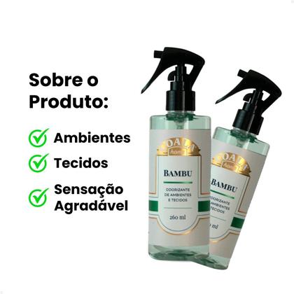 Imagem de Kit Coala Spray Tecidos + Difusor Bambu