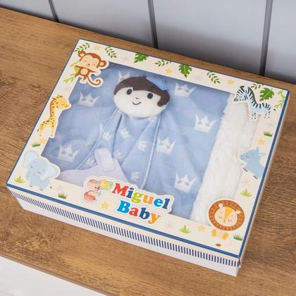 Imagem de Kit Cobertor com Naninha para Bebê 2 pcs