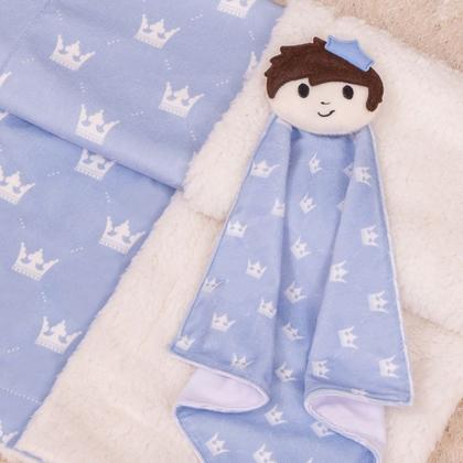 Imagem de Kit Cobertor com Naninha para Bebê 2 pcs