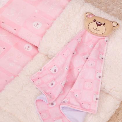 Imagem de Kit Cobertor com Naninha para Bebê 2 pcs