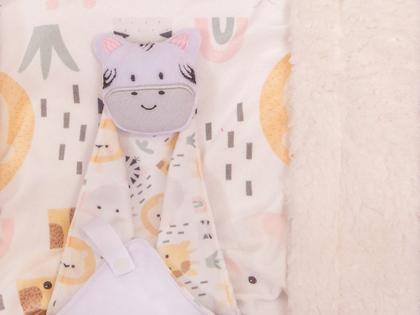 Imagem de Kit Cobertor com Naninha para Bebê 2 pcs