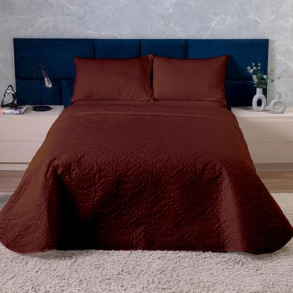 Imagem de Kit Cobre Leito 3 Peças Ultramacio  Toque Aveludado e Acabamento Premium