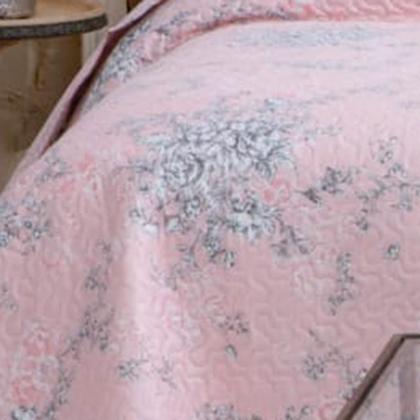 Imagem de Kit Cobre Leito Colcha Casal Boutex Dupla Face - Monaco