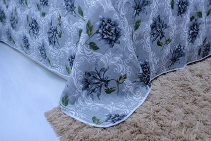 Imagem de Kit Cobre Leito Colcha Para Cama Casal Queen 3 Pçs Com Viés