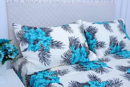 Imagem de Kit Cobre Leito Colcha Para Cama Casal Queen 3 Pçs Com Viés