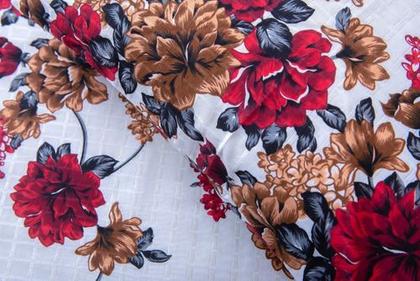 Imagem de Kit Cobre Leito Colcha Para Cama Casal Queen 3 Pçs Com Viés