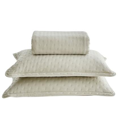 Imagem de Kit Cobre Leito Colcha Queen 3pç Dupla Face Ravenna 300 fios