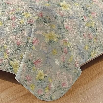Imagem de Kit Cobre Leito Colcha Queen Boutik Dupla Face - Estampa 54 - 100% Poliéster