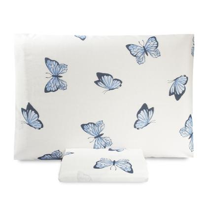 Imagem de Kit Cobre Leito Colcha Solteiro + Jg De Lençol Kit Com 4 Pçs