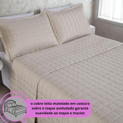 Imagem de Kit Cobre Leito King 3 Peças Soft Dupla Face Matelado