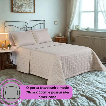 Imagem de Kit Cobre Leito King 3 Peças Soft Dupla Face Matelado