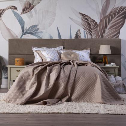 Imagem de Kit Cobre Leito Maya Dupla Face com Almofadas King 07 Peças