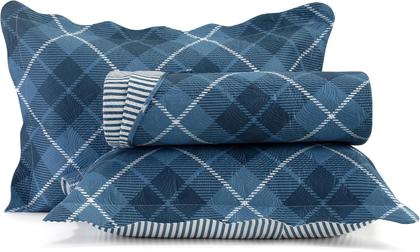 Imagem de Kit Cobre Leito Queen Bouti Colcha Estampado 3 Peças Teka