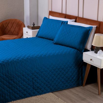 Imagem de Kit Cobre Leito Queen Casal Veneza 3 Peças Conforto Premium e Estilo Elegante