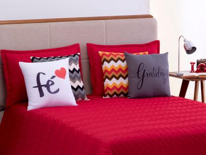 Imagem de Kit Cobre Leito Queen Size Com Almofadas 7 Pçs Liberty