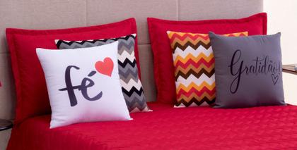 Imagem de Kit Cobre Leito Queen Size Com Almofadas 7 Pçs Liberty