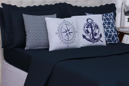 Imagem de Kit Cobre leito Queen Size com Almofadas e Lencol 8 Pçs Liberty