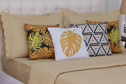 Imagem de Kit Cobre leito Queen Size com Almofadas e Lencol 8 Pçs Liberty