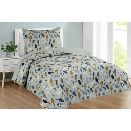 Imagem de Kit Cobre Leito Solteiro Dupla Face Várias Estampas Infantil