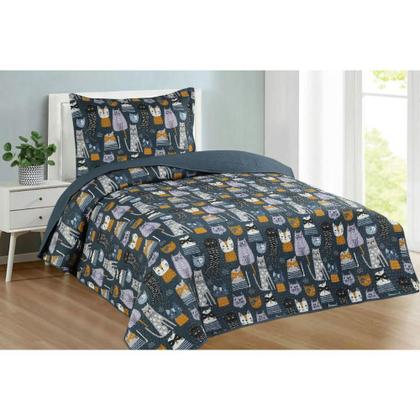 Imagem de Kit Cobre Leito Solteiro Dupla Face Várias Estampas Infantil