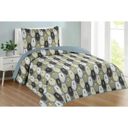Imagem de Kit Cobre Leito Solteiro Dupla Face Várias Estampas Infantil