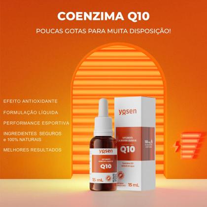 Imagem de Kit Coenzima Q10 Ydrosolv Yosen 15ml O Autêntico e Original Você Encontra Aqui
