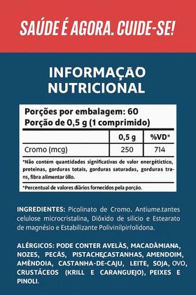 Imagem de Kit CoenzimaQ10 Picolinato de Cromo 60 cápsulas Lauton