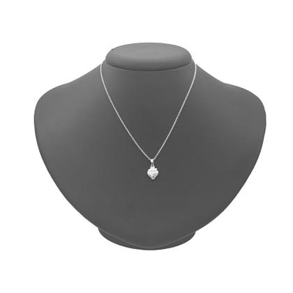 Imagem de kit Colar Feminino Brinco Argola não escurece em aço inox prata morango gargantilha antialérgico