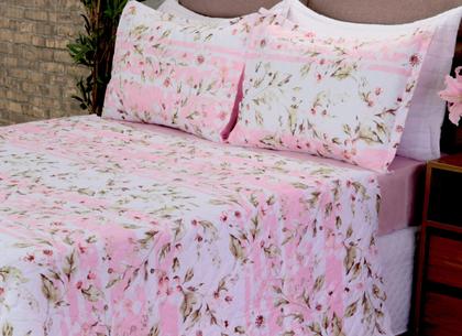 Imagem de KIT Colcha Cobre Leito Bouti Garden Queen Luxo Premium ~ 3 Peças