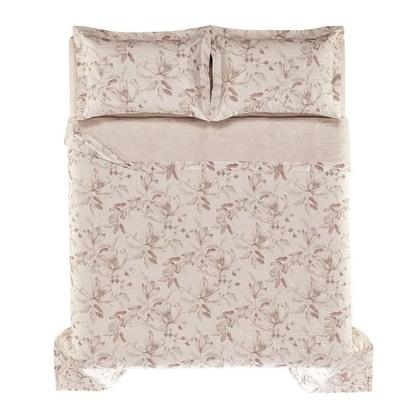Imagem de Kit Colcha / Cobre Leito Casal 200 Fios - Karsten Magnolia