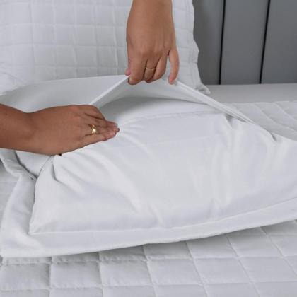 Imagem de Kit Colcha Cobre Leito Matelado Casal 3 Pçs Dupla Face Soft