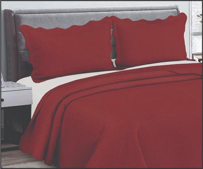 Imagem de Kit colcha cobre leito queen 3 peças 240 x 260cm bullet Camesa