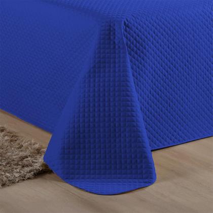 Imagem de Kit Colcha Cobre Leito Solteiro 2 Peças 170 Fios Cama Box e Padrão Com Porta Travesseiro Menino Menina Infantil Kids Slim Liso