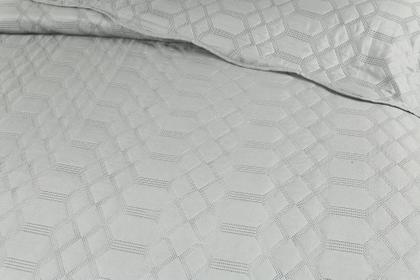 Imagem de Kit Colcha/Cobre Leito Veneza Solteiro - 1 Porta Travesseiro  Têxtil Arte