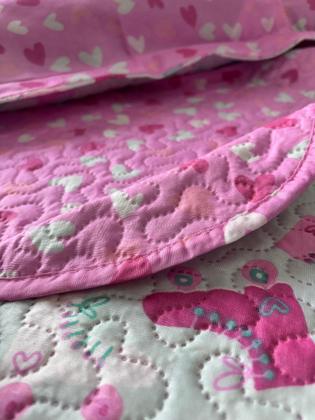 Imagem de Kit Colcha Cobre Leito1,6x2,4 Infantil Dupla Face Solteiro Studio mix