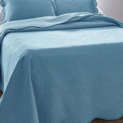 Imagem de Kit Colcha King Jolitex Dupla Face Matelada Relevo Ultrasonic