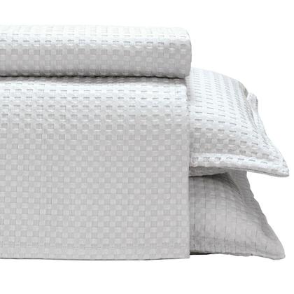 Imagem de Kit Colcha Queen Döhler Provença Cinza 3 peças