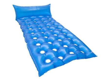 Imagem de Kit Colchão D'água Aberto 1,90 X 90cm Flex + Lençol Solteiro A Prova D'Água Resistente
