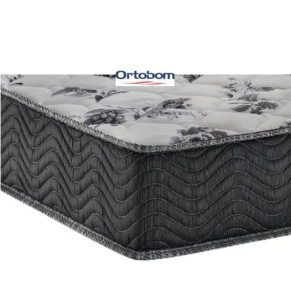 Imagem de Kit Colchão Ortobom Iso 100 D33 Solteiro 88x188 cm com Protetor Impermeável Solteiro 88x188x30 cm  Indicado para Uso residêncial  Casas de Praia
