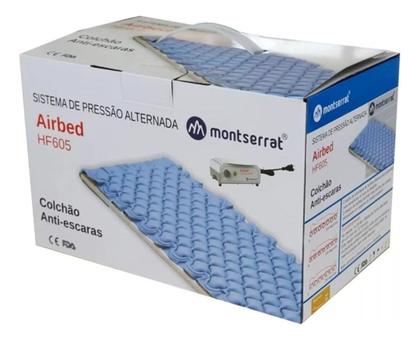 Imagem de Kit Colchão Pneumático + Compressor P/ Acamados Anti Escara