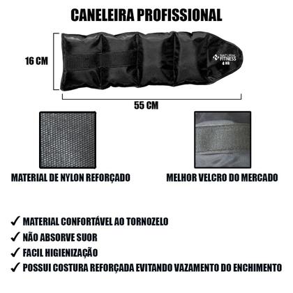 Imagem de Kit Colchonete + Halteres de 4kg + Caneleiras de 4kg + Corda de Pular Academia Fitness Musculação