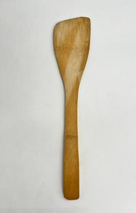 Imagem de Kit Colher De Pau Utensílios Em Bambu(4 talheres +suporte)