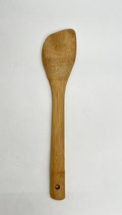 Imagem de Kit Colher De Pau Utensílios Em Bambu(4 talheres +suporte)