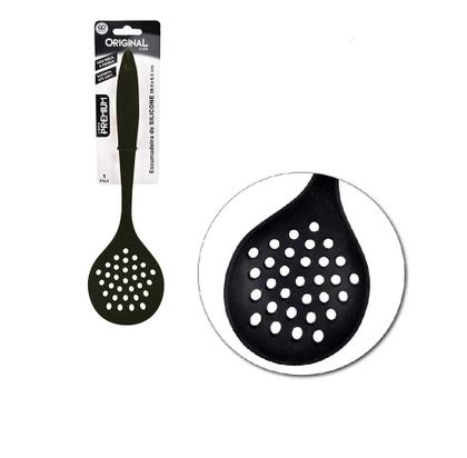 Imagem de Kit Colheres De Silicone Espátula/escumadeira/concha/pegador