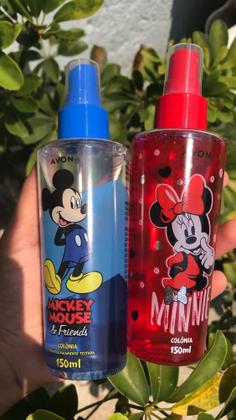 Imagem de Kit Colônia Infantil Minnie e Mickey Mouse Colônia Menino e Colônia de Menina Avon Infantil