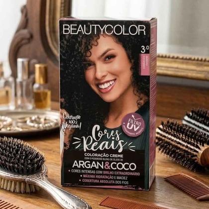 Imagem de Kit Coloração Castanho Escuro 3.0 - Beauty Color