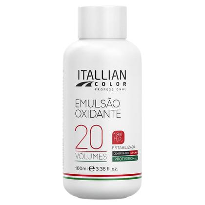 Imagem de Kit Coloração Itallian Premium 60g Louro Escuro Vermelho Natural 6.60 + Emulsão Oxi 20vol.x100ml.